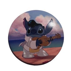 Elvis Stitch Disney Lilo and Stitch Button Pin